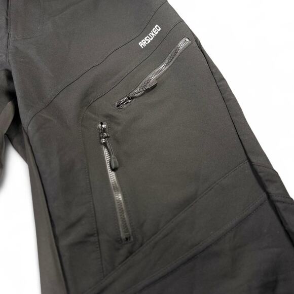 ARSUXEO Mens L Shorts Black Downhill Enduro Mountain Bike‎ Breathable Vented MTB - Picture 4 of 12